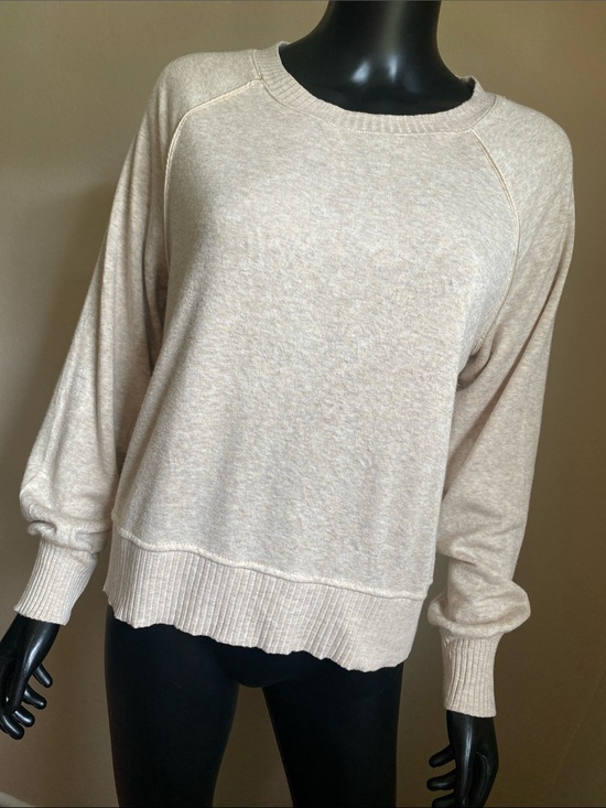 Jane and Delancey Sweaters - Jane and Delancey Light Cream Crewneck Pullover Soft Cozy Knit Sweater